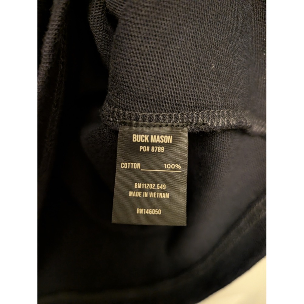 Buck Mason Field-Spec 90s Boxy Heavy Tee Dress Navy Small Minimalist Streetwear - Picture 5 of 5